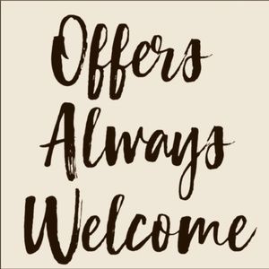 All Offers Are Considered!!!!
